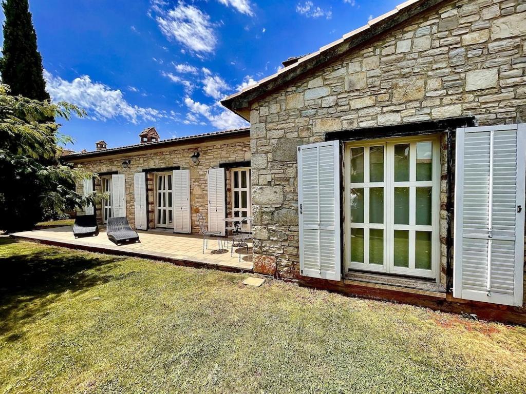 Sveti Lovreč Pazenatički Villa Melissa - Istrisches Steinhaus Mit Pool In Guter Lage מראה חיצוני תמונה